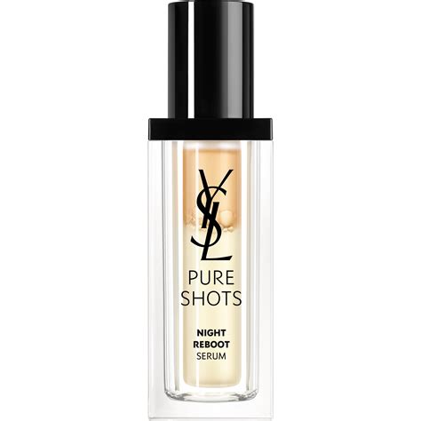 ysl skincare pure shots|pure shots night reboot.